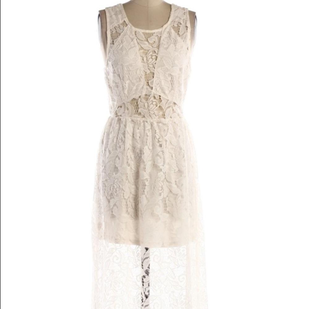 H&M Ankle length lace dress.